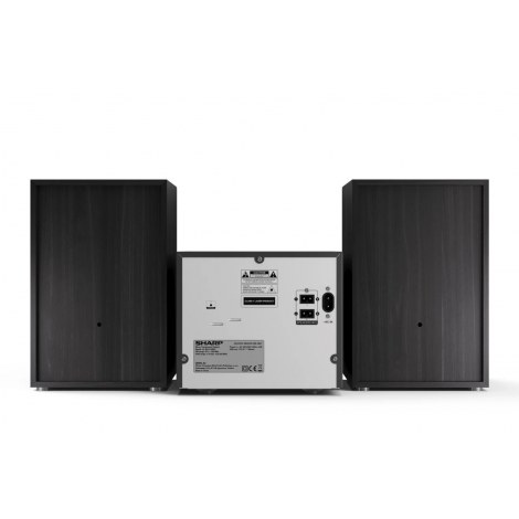 Sharp XL-B517D(BK) Hi-Fi Micro System, CD/FM/USB/Bluetooth v5.0, Aux-in, 45W, Black Sharp | Hi-Fi Micro System | XL-B517D(BK) | - 6